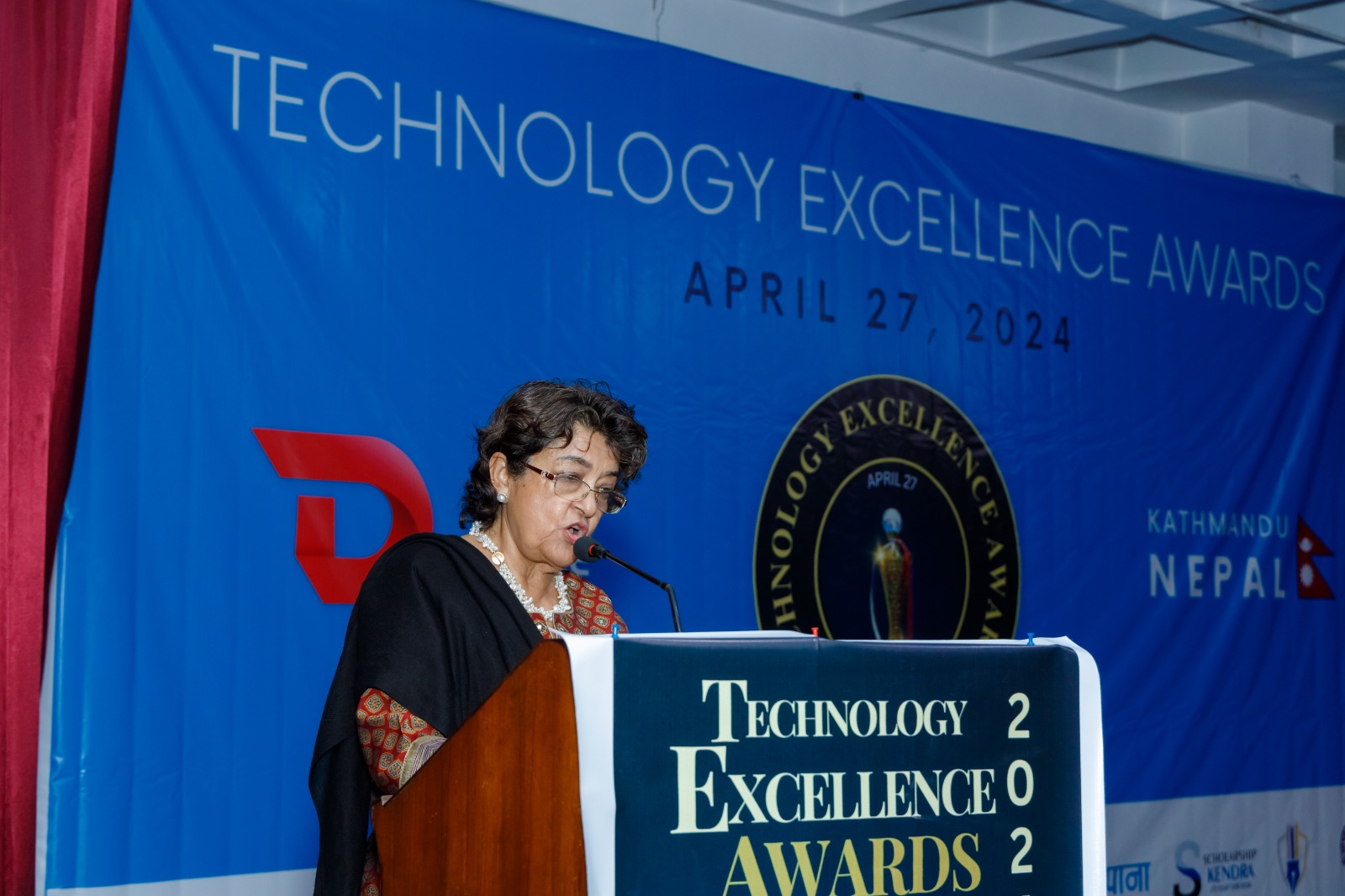 Former Deputy Prime Minister of Nepal, Ms. Sujata Koirala, Emphasizes Technological Advancement at 2024 Technology Excellence Awards